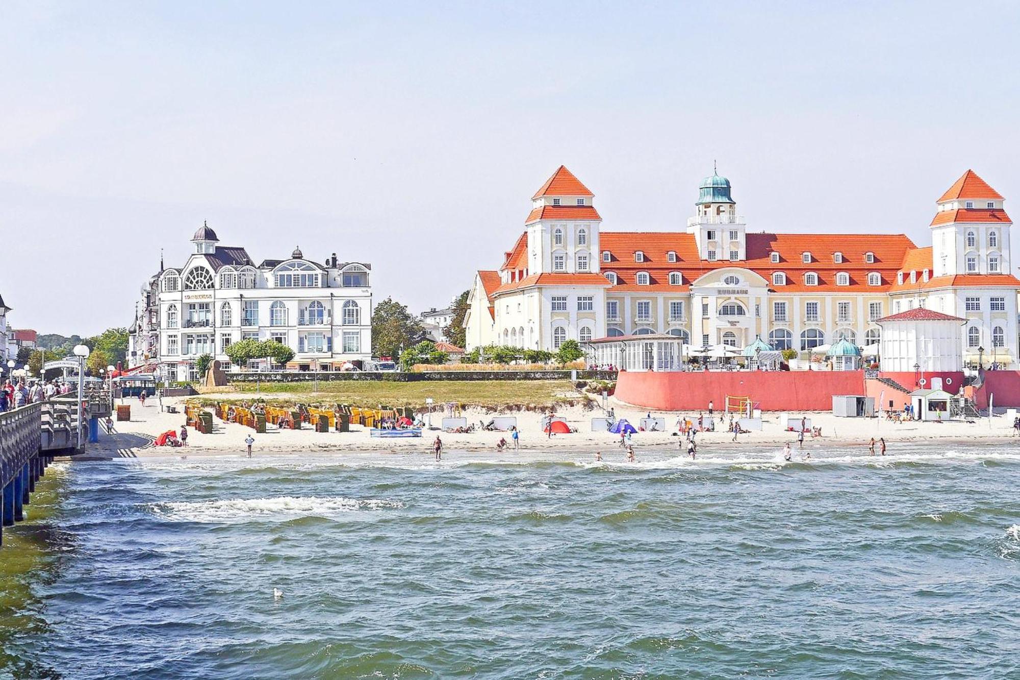 Aparthotel Ostsee Fewo 36 Balkon, Meerblick, Strand 빈츠 외부 사진