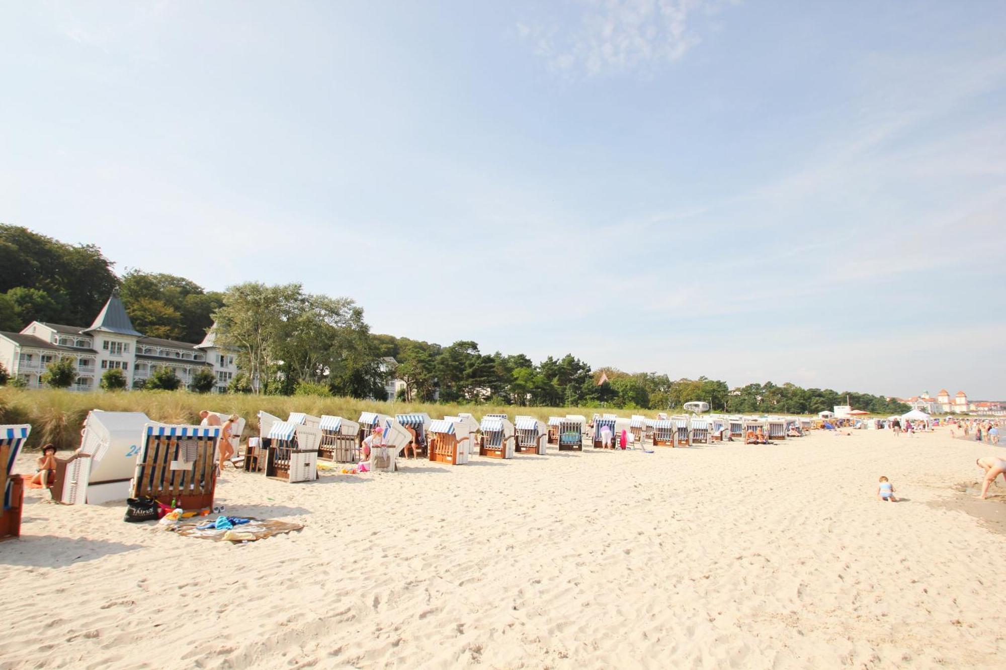 Aparthotel Ostsee Fewo 36 Balkon, Meerblick, Strand 빈츠 외부 사진